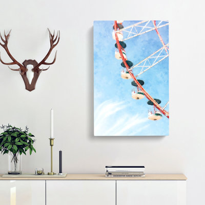 Ferris Wheel - Wrapped Canvas