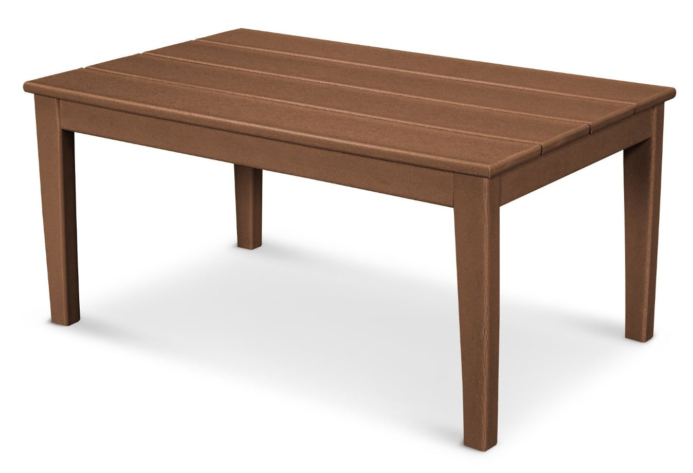 POLYWOOD® Newport 22" Patio Table, Teak