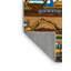 Tapis de transport brun lavable à la machine-602129444