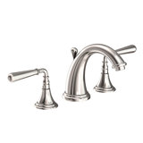 Bevelle Widespread Bathroom Faucet with Drain Assembly