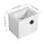 Meuble-lavabo simple 23,8 po avec plateau en céramique Harshni-1627813890
