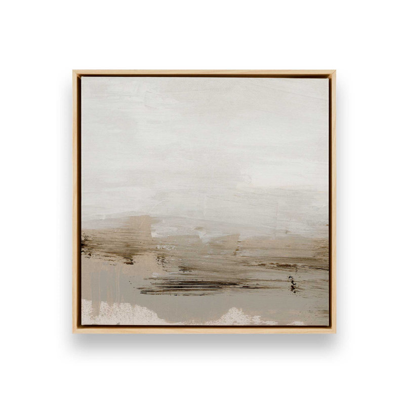 Subtle Earthlines II Canvas Print, 16.75" H x 16.75" W, American Maple