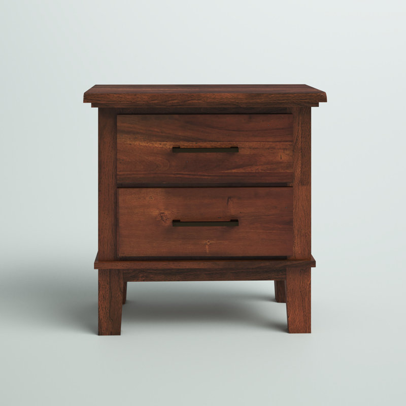 Feodora 28'' W Solid Wood Nightstand