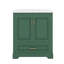 Sleek Bathroom Vanity With Ceramic Basin, 2 Doors And 1 Drawer-1214369729