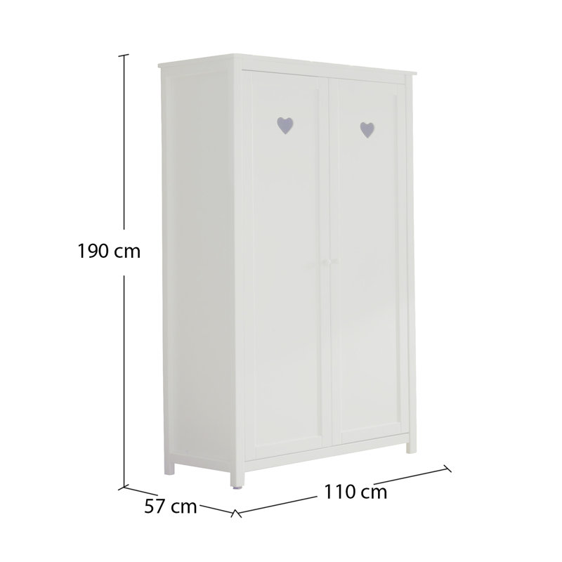 Amori 2 Door Wardrobe