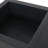 Outdoor 50,000 BTU Lightweight Concrete Rectangular Fire Pit Table With Integrated Storage And Dual-Tone Finish