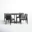 Trosclair Round 4 - Person 48'' Long Dining Set with Cushions
