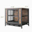 Caisse de chien en bois pour chien avec portes coulissantes-134285193