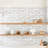 Classico Carrara 3" x 12" Ceramic Stone Look Subway Wall Tile