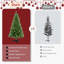 Arbre de Noël artificiel 4 pi avec base, 100 lumières DEL blanc chaud