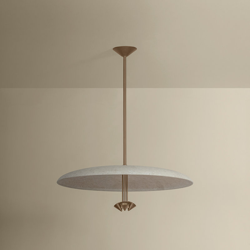 Garth Pendant, 60.25" H x 30" W x 30" D