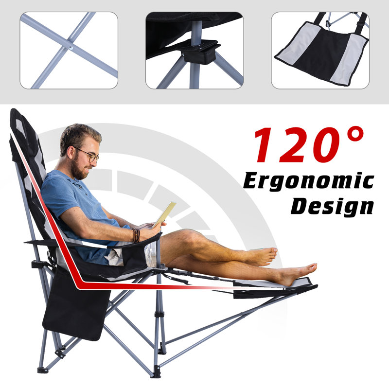 Chaise de camping pliante Stazia