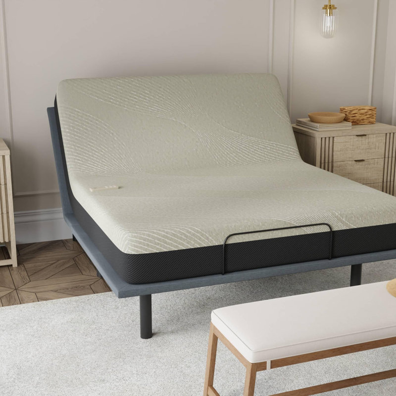 Matelas à plateau-coussin moyen en mousse viscoélastique gélifiée, 10", Grand lit