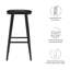 Tabouret en bois massif Modway Saville-94387517-94387518