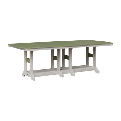 Table de salle à manger rectangulaire 96 po Berlin Gardens Garden Classic