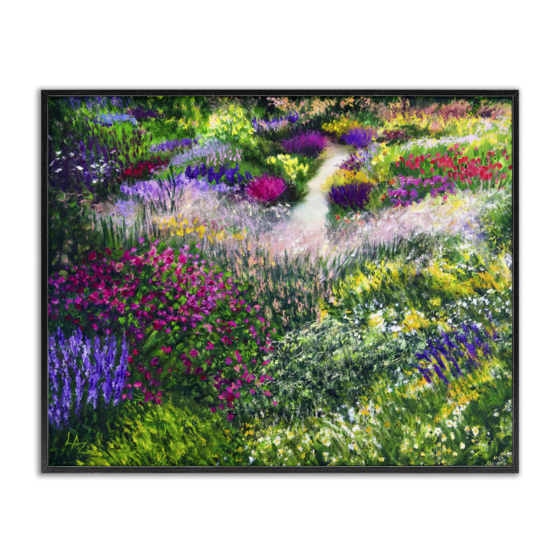 Souffle de printemps, giclée encadrée par Lee Ann Zirbes, Giclée noire de minuit encadrée, H 24 po x l 30 po