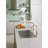 Moen Modern Wall Mount Swing Arm Folding Pot Filler Kitchen Faucet-11239691