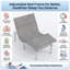 Electric Adjustable Bed with Wireless Remote - Anti-Snore & Zero Gravity - Grey