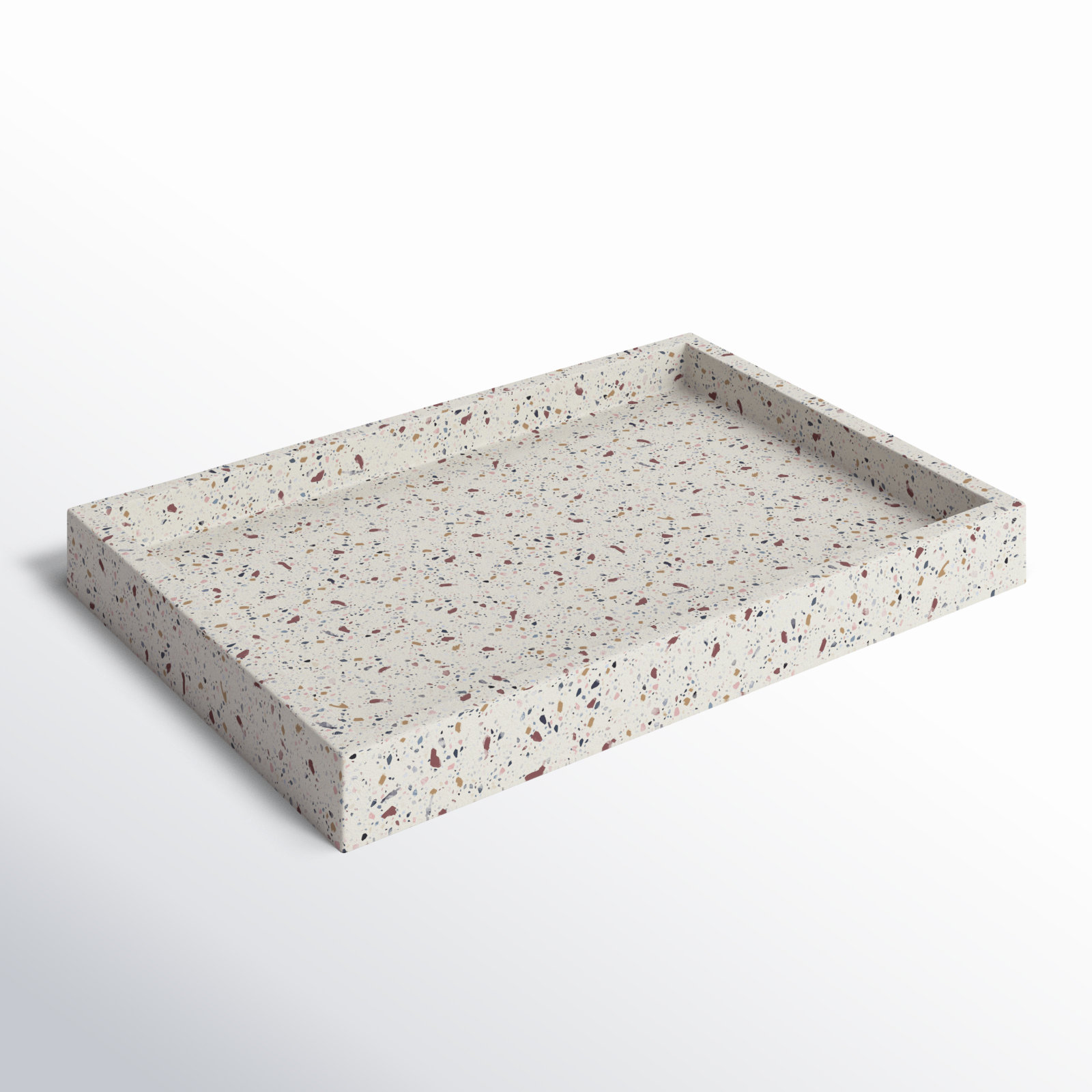 Balko Decorative Tray, 1.5" H x 14" W x 10" D