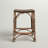 Bohemian Rattan Bar Stool - Handwoven Comfort and Sustainable Style-1857719780