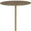 Table-plateau 15 po en fer et bois doré et blanc