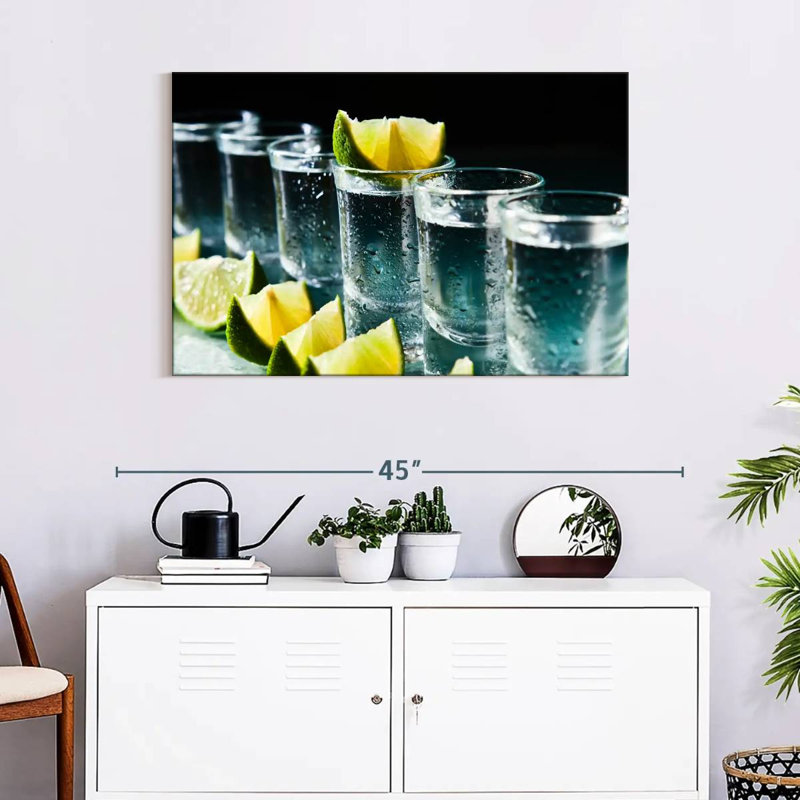 Yarlin Lime Tequila Drinks, 24" H x 36" W