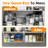 2 Pack Under Shelf Basket, Cabinet Storage Hanging Organizer Wire Rack Shelves for Kitchen Pantry-210036484