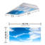 Couvre-lampes fluorescents Cloud Classroom pour plafonniers - pour luminaire 2 x 4 - par Octo Lights