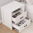  23” 2 Drawer Nightstand with Finished Back-638320346