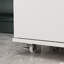 8 Tiers 24 Pair Shoe Storage Cabinet With 4 Wheels-642140244