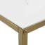 Larmon 80cm Glass Top Console Table