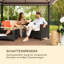 0.18m x 0.33m Polyethylene Gazebo