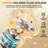 1600W Commercial Professional Blender for Kitchen, Heavy Duty Countertop Smoothie Blender