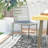 South Beach Premium All-Weather Wicker Outdoor Stacking Dining Side Chair