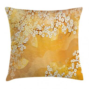 Zen Attitude Square Pillow Cover & Insert East Urban Home