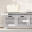 Polyester Upholstered Storage Bench-2117603267