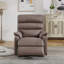 Fauteuil inclinable manuel moderne en similicuir