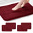 Chenille Bath Mat - Luxurious Soft Microfiber Absorbent Bathroom Rug, Non-Slip, Quick Dry (Set of 4)-1165936476-1166233777
