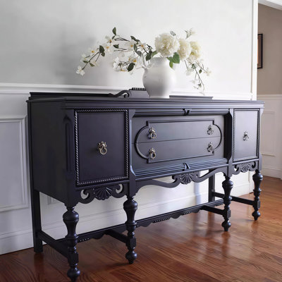 French-style retro light luxury sideboard