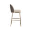 Hamlett Upholstered Bar Stool with Metal Frame-1163575263