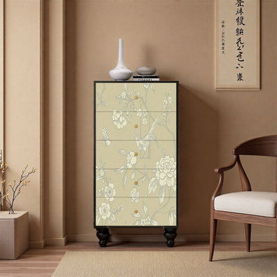 Armoire de rangement élégante en pin