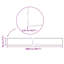 Vidaxl Lawn Edging Grey Steel-118716036