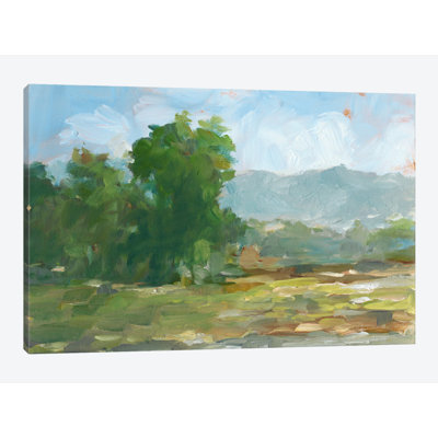 « mountain backdrop ii », impression sur toile
