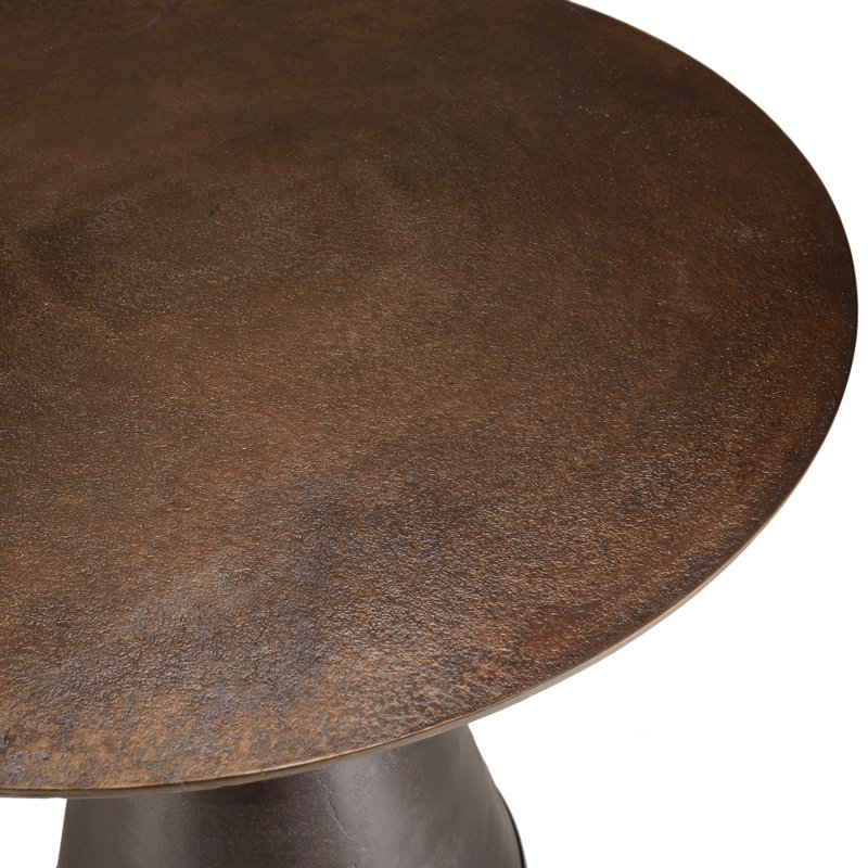 Annakate Round Metal Top Dining Table