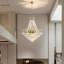 Lustre empire moderne à 9 lumières