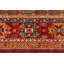 Tapis rouille / beige en laine 6 pi 1 po x 9 pi 8 po Lovorko