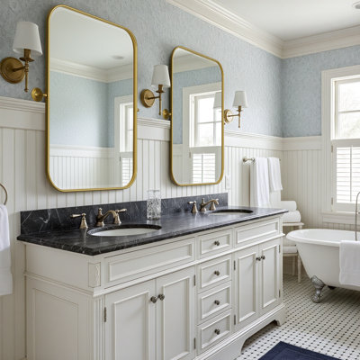Orth Metal Rectangle Wall Mirror