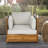 Layton Outdoor Swivel Chair 