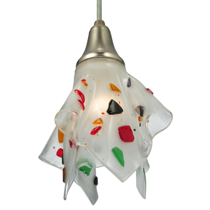Metro Fusion 1 - Light Nickel Unique/Statement Pendant
