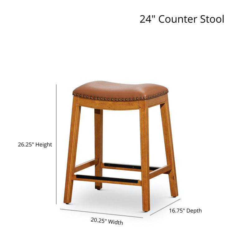 Elowen Bar Stool, Weathered Gray/Black, Counter Stool (26" Seat Height)